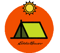 Camping Good Morning Sticker by Eddie Bauer