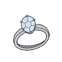 Gold Ring Sticker