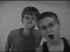black and white dance GIF