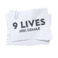 9 Lives Sticker by Niki Demar