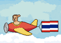 Flag Thai GIF by Abstract HotDogs
