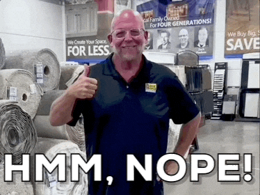 No Way Flooring GIF by Floor Trader of Tacoma