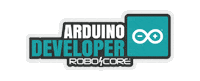 Robot Developer Sticker by RoboCore