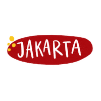 city jakarta Sticker