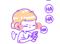 Ha Sticker
