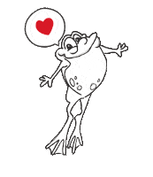 littlemissun kiss sticker frog princess Sticker