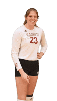 Volleyball Player Sticker by Aquinas Volleyball