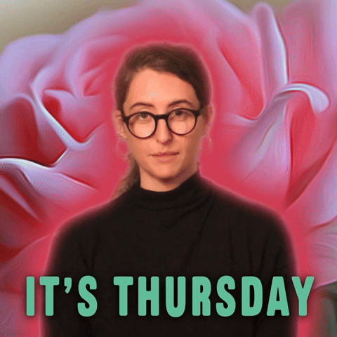 It's Thursday