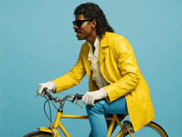 Travel Pedaling GIF by Jukebox Saints