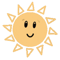 Happy Sun Sticker