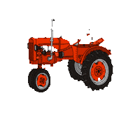 Trevozah honey brian tractor harvest Sticker