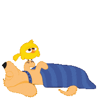 Sleepy Sticker by Turminha do Caramelo