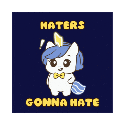 Hate Stay Strong Sticker by Brave Unicorn