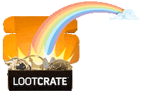 st. patrick’s day rainbow Sticker by Loot Crate