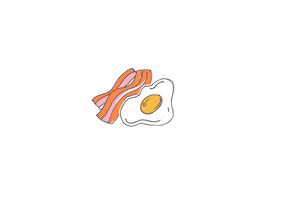 littlemissun breakfast egg eggs english Sticker