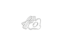 littlemissun breakfast egg eggs english Sticker
