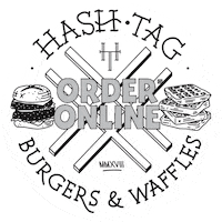 Sticker by Hashtag Burgers and Waffles