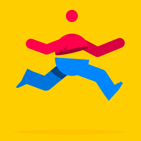 fabrikreel giphyupload animation run man GIF