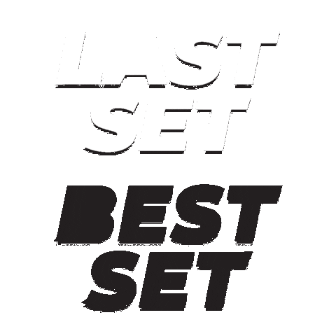 Fitcess last set best set fitcess gym Sticker