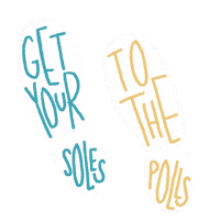 Vote Now Election 2020 Sticker by INTO ACTION