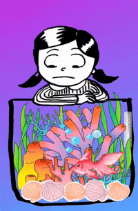 Sad Fish GIF by VeeUtiful