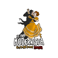 ajterrassa terrassa modernisme fira modernista Sticker