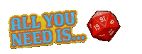 Allyouneedis Sticker by Zing Pop Culture