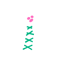 marieryyoung summer beach tree plant Sticker