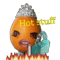 BaddieEgg hot wow sexy fire Sticker