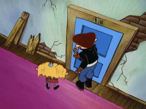 hey arnold nickelodeon GIF