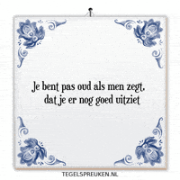 Compliment Wijsheid GIF by Tegelspreuken.nl