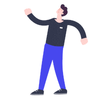 New Year Happy Dance Sticker by Dean Porter