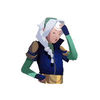 Disappointed Diana Sticker by League of Legends