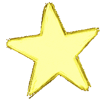 Yellow Star Space Sticker by Unpopular Cartoonist