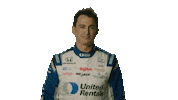 Pointing Up Graham Rahal Sticker by INDYCAR