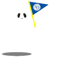 UDAlumni halloween udel udalumni bluehensforever Sticker