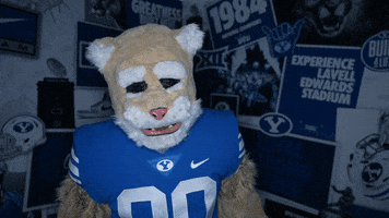 No Fly Zone Cosmo GIF by BYU Cougars