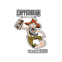 Canada Alcohol Sticker by CopperheadDistillery