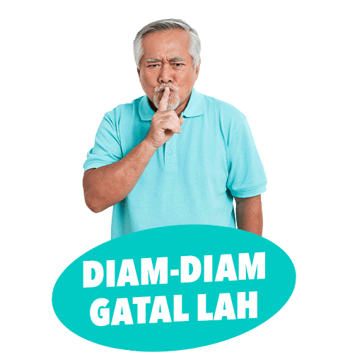 Gatal Sticker by Suu Balm