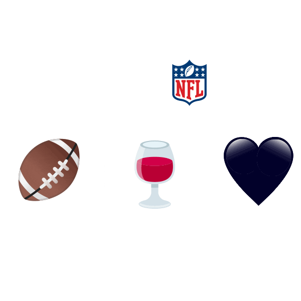 Game Day Win Sticker by Barefoot Wine