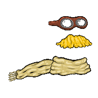 Glasses Mask Sticker by Rif