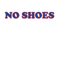 No Shoes Sticker by break BIG entertainment