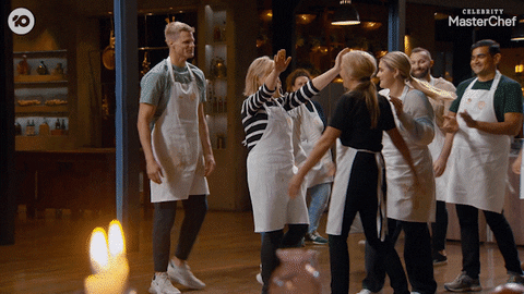 Friends Love GIF by MasterChefAU