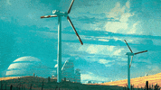 Clouds Landscape GIF