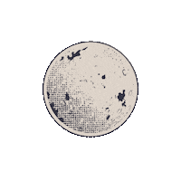 Glow Full Moon Sticker by Sanctuary