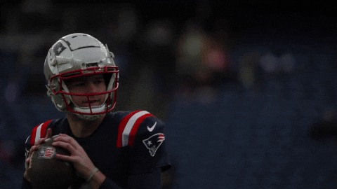 Throwing Nfl Football GIF by New England Patriots