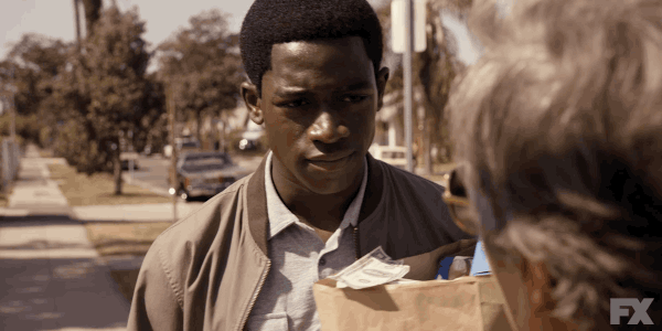 damson idris money GIF by Snowfall
