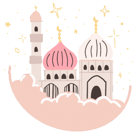 Sparkle Ramadan Sticker by Byoote Official