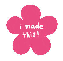 meggarrod art rainbow flower artist Sticker