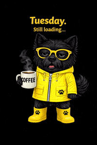 Sleepy Wake Up GIF by Terry Toto